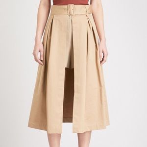 Sandro Shorts-underlay Belted Skirt
